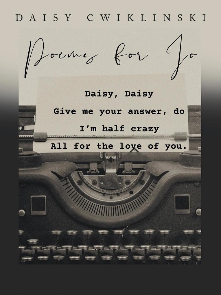 Poems for Jo