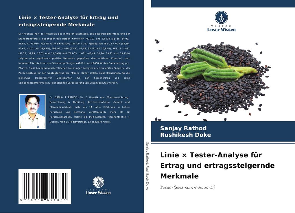 Linie × Tester-Analyse für Ertrag und ertragssteigernde Merkmale
