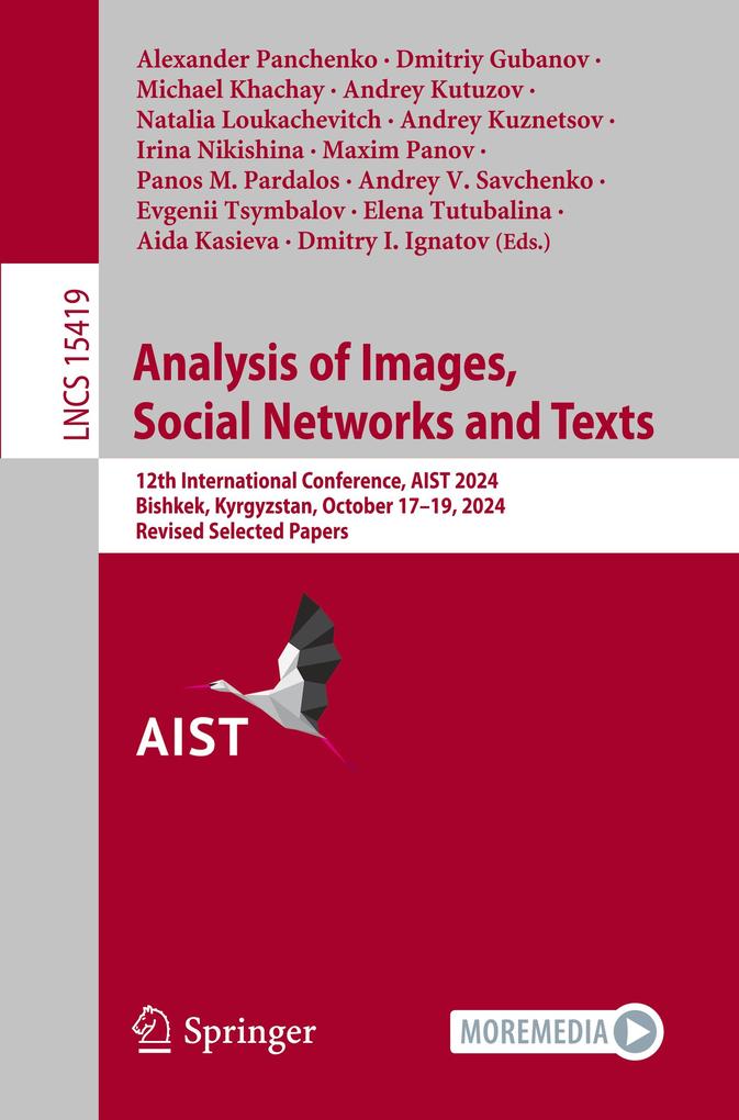 Analysis of Images Social Networks and Texts