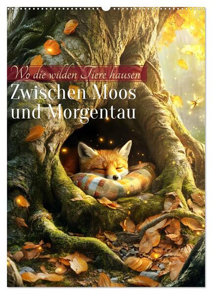 Zwischen Moos und Morgentau (Wandkalender 2026 DIN A2 hoch) CALVENDO Monatskalender