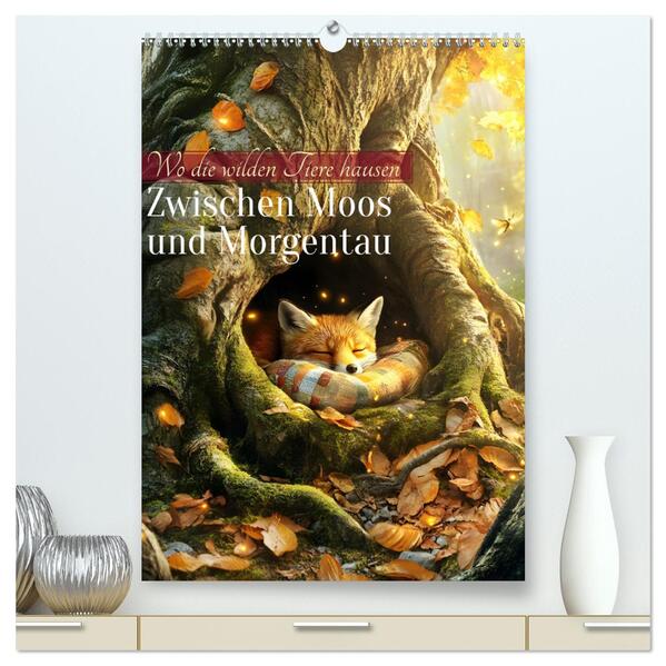 Zwischen Moos und Morgentau (hochwertiger Premium Wandkalender 2026 DIN A2 hoch) Kunstdruck in Hochglanz