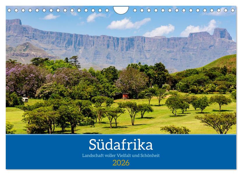 Südafrika - Landschaft voller Vielfalt und Schönheit (Wandkalender 2026 DIN A4 quer) CALVENDO Monatskalender