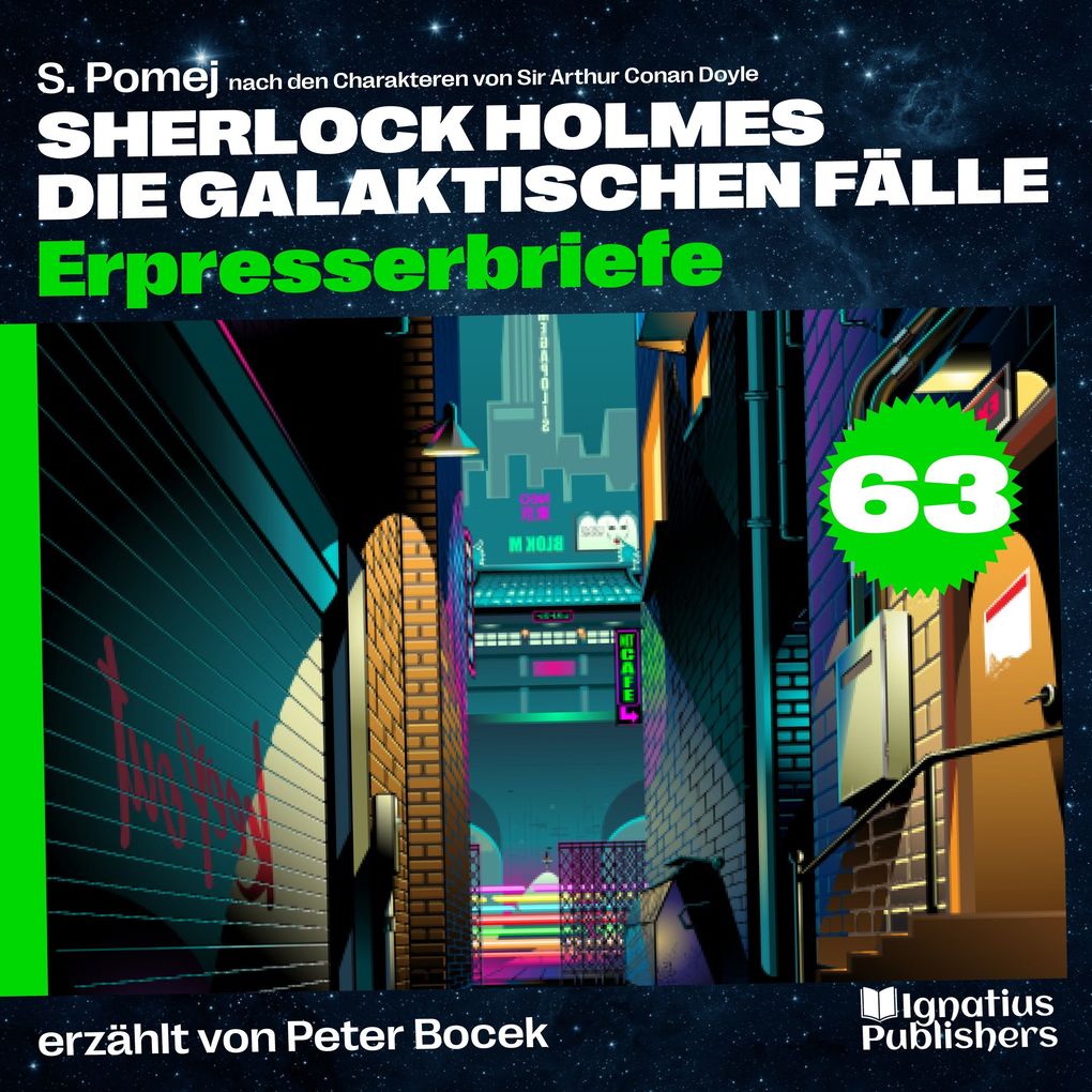 Erpresserbriefe (Sherlock Holmes - Die galaktischen Fälle Folge 63)