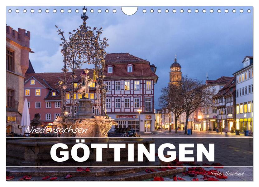 Niedersachsen - Göttingen (Wandkalender 2026 DIN A4 quer) CALVENDO Monatskalender