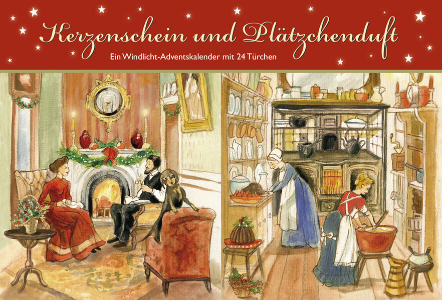 Kerzenschein und Plätzchenduft