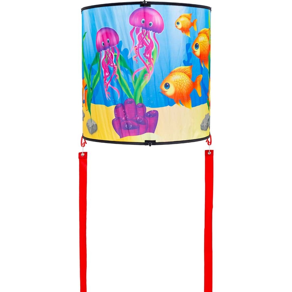 HQ 100190 - Cylinder Kite Aquarium 38x38cm Drachen/Kinderdrachen