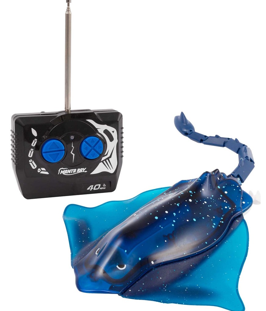 Invento just play 500831 - RC: Manta Rochen mit Fernsteuerung für Schwimm- & Tauchbewegungen