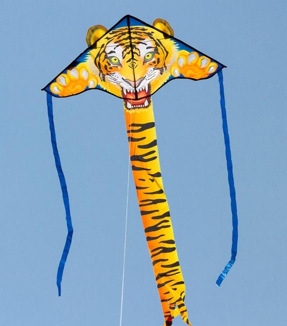 Ecoline 102133 - Ecoline: Simple Flyer Tiger 42x85cm Drachen/Kinderdrachen