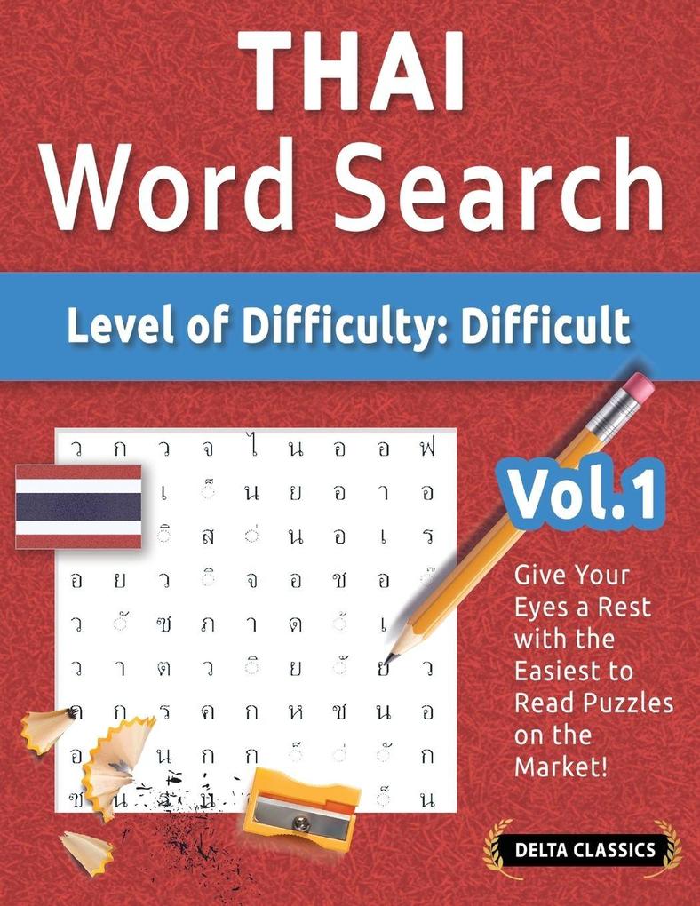 THAI WORD SEARCH - LEVEL OF DIFFICULTY