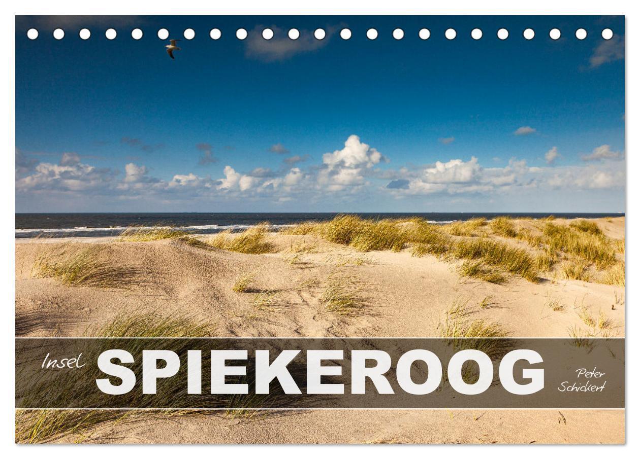 Insel Spiekeroog (Tischkalender 2026 DIN A5 quer) CALVENDO Monatskalender
