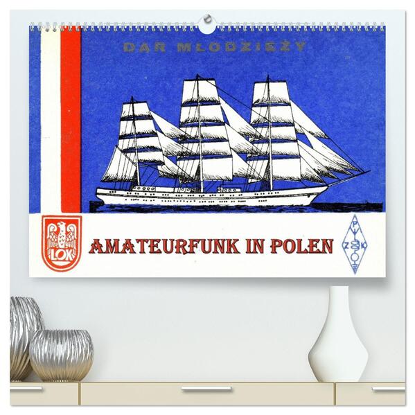 Amateurfunk in Polen (hochwertiger Premium Wandkalender 2026 DIN A2 quer) Kunstdruck in Hochglanz