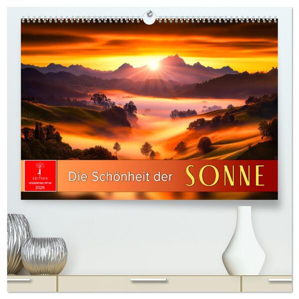 Die Schönheit der Sonne (hochwertiger Premium Wandkalender 2026 DIN A2 quer) Kunstdruck in Hochglanz
