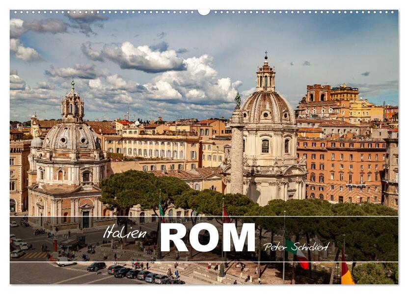 Italien - Rom (Wandkalender 2026 DIN A2 quer) CALVENDO Monatskalender