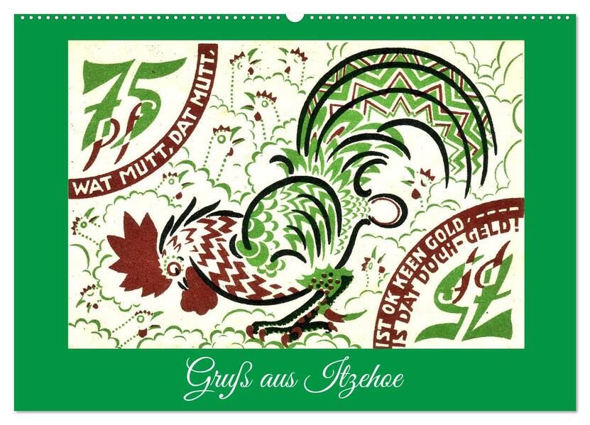 Gruß aus Itzehoe (Wandkalender 2026 DIN A2 quer) CALVENDO Monatskalender