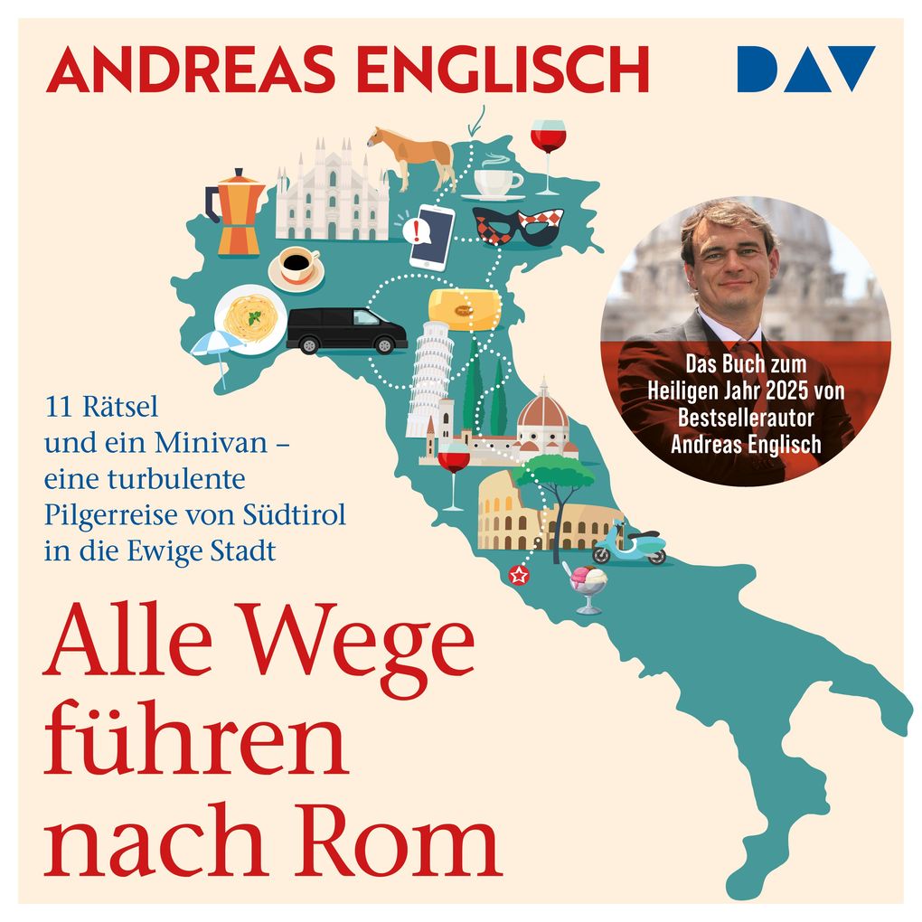Alle Wege führen nach Rom. 11 Rätsel und ein Minivan eine turbulente Pilgerreise von Südtirol in die Ewige Stadt