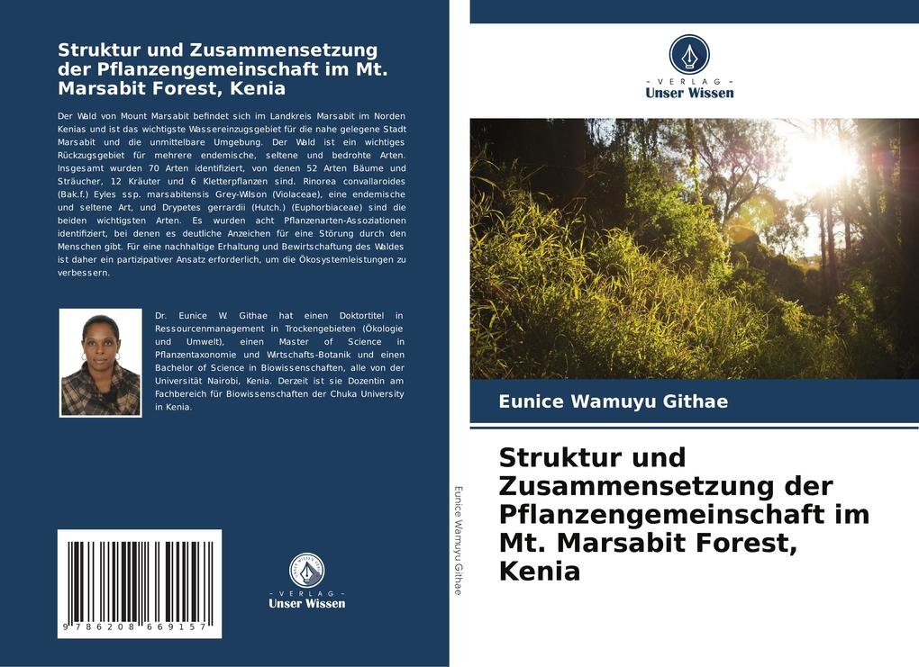 Struktur und Zusammensetzung der Pflanzengemeinschaft im Mt. Marsabit Forest Kenia