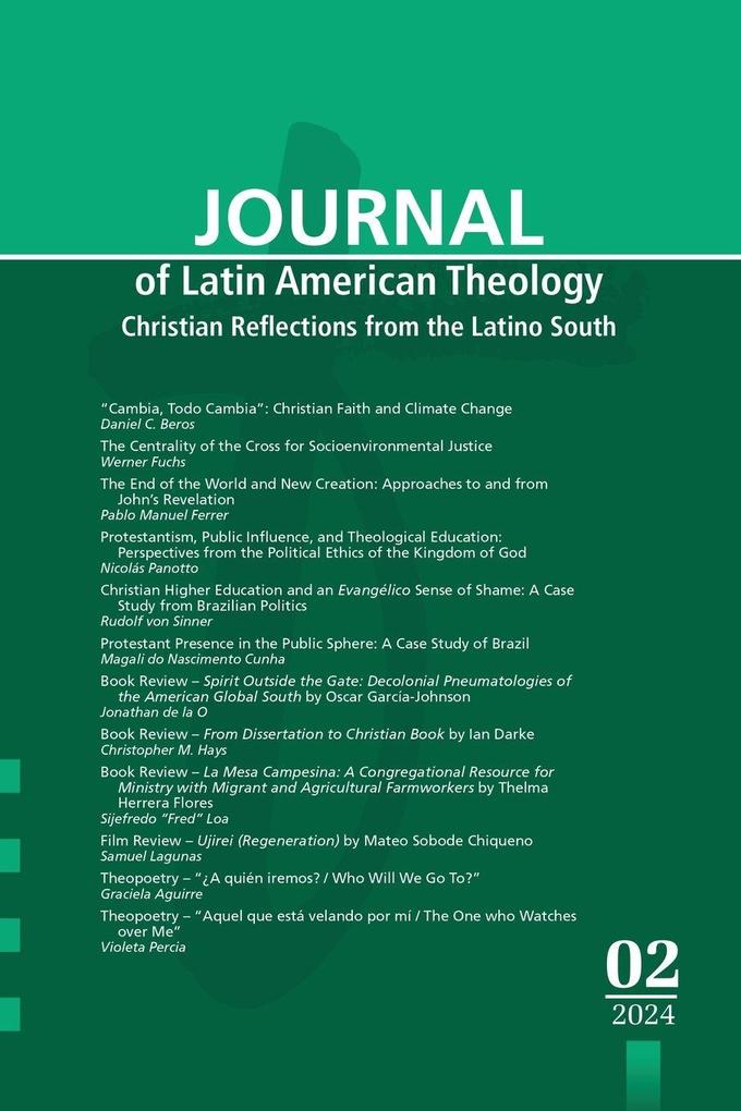 Journal of Latin American Theology Volume 19 Number 2