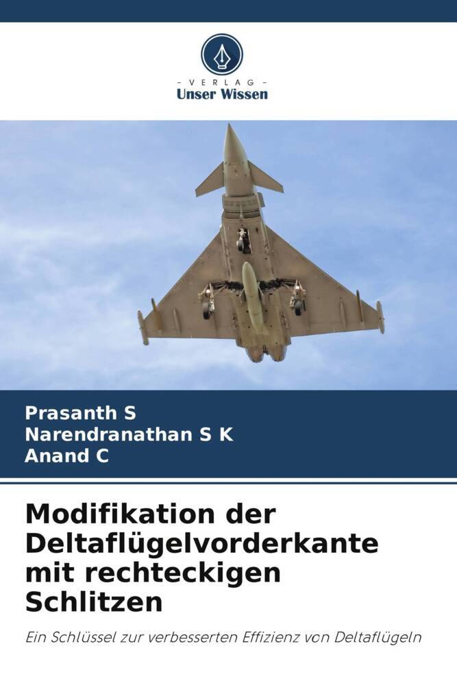 Modifikation der Deltaflügelvorderkante mit rechteckigen Schlitzen