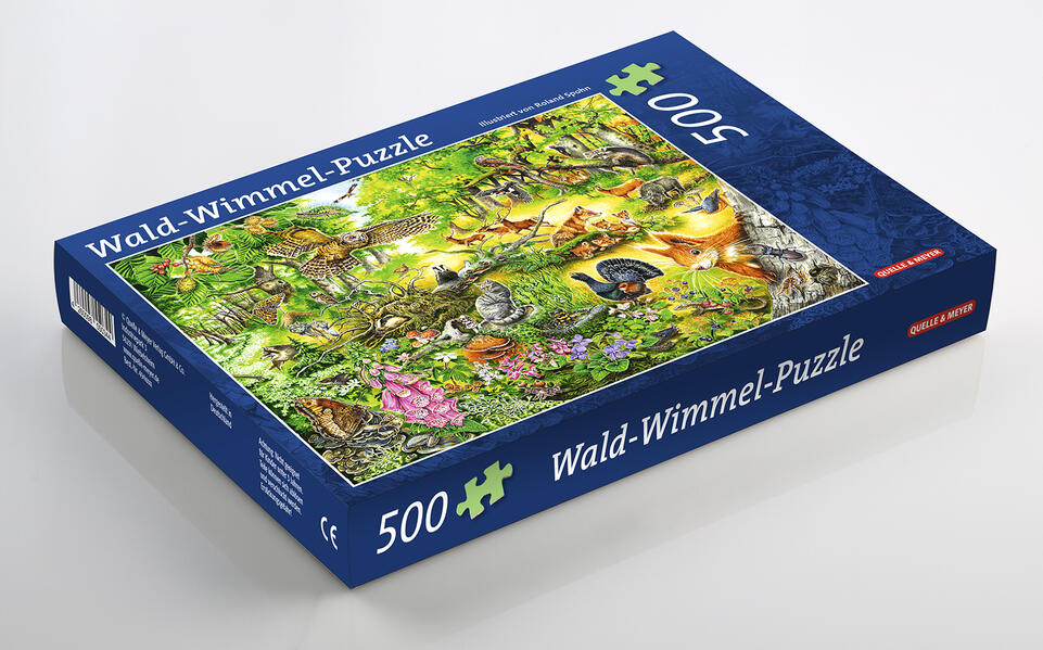 Wald-Wimmel-Puzzle. 500 Teile