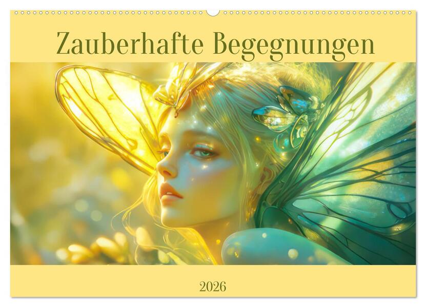 Zauberhafte Begegnungen (Wandkalender 2026 DIN A2 quer) CALVENDO Monatskalender