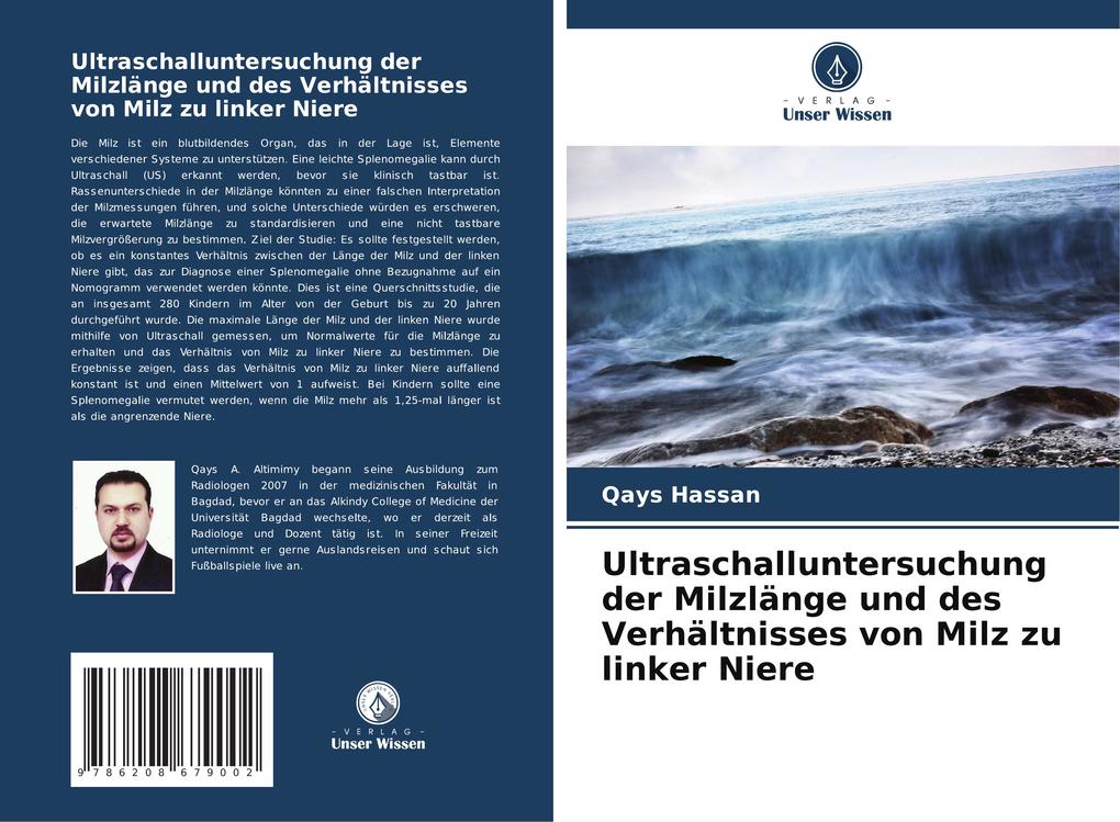 Ultraschalluntersuchung der Milzlänge und des Verhältnisses von Milz zu linker Niere