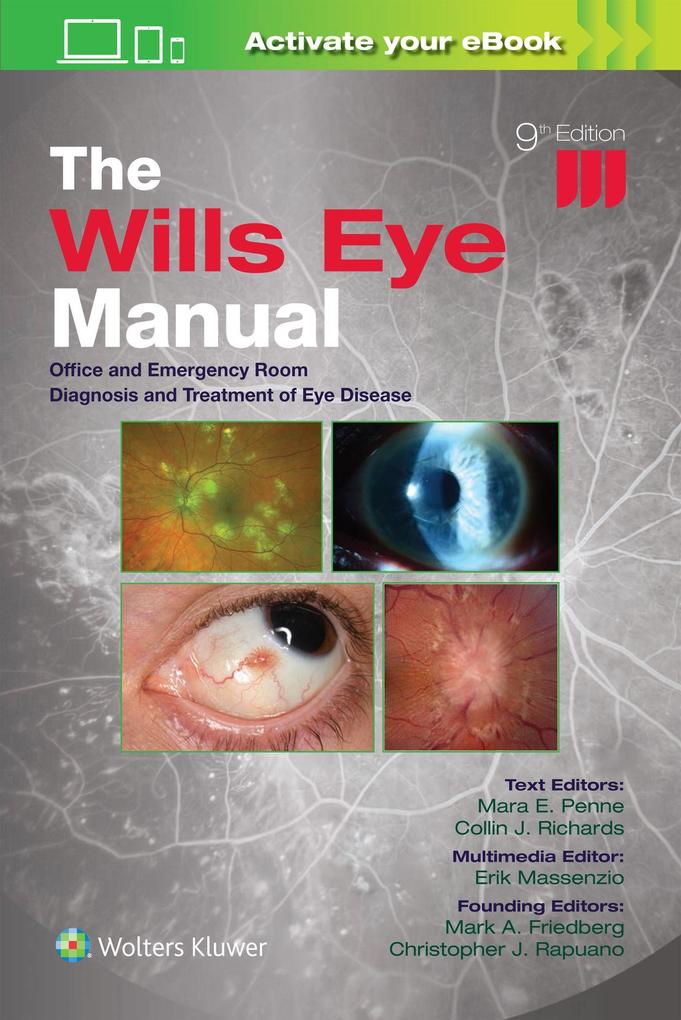 Lippincott Williams&Wilki The Wills Eye Manual, Print + EBook With Multimedia