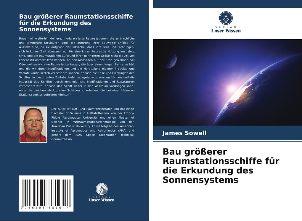Bau größerer Raumstationsschiffe für die Erkundung des Sonnensystems