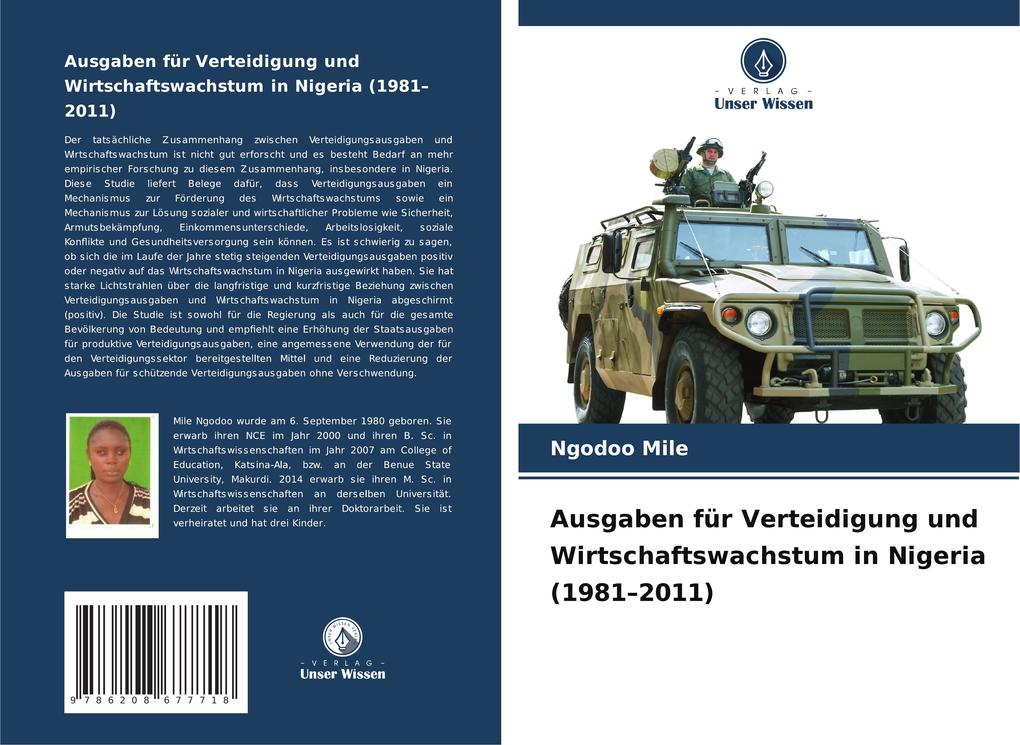 Ausgaben für Verteidigung und Wirtschaftswachstum in Nigeria (1981-2011)
