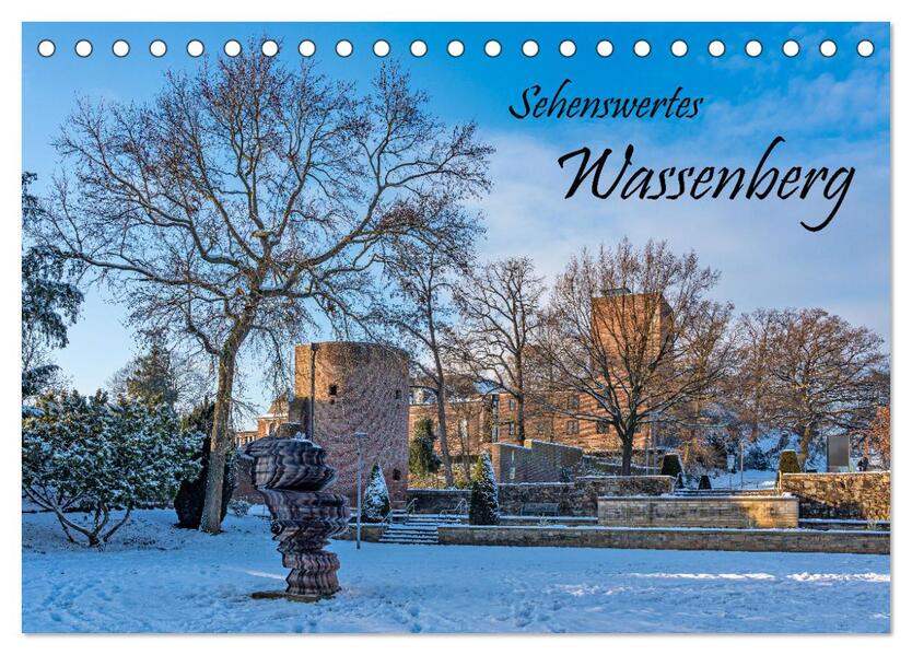 Sehenswertes Wassenberg (Tischkalender 2026 DIN A5 quer) CALVENDO Monatskalender