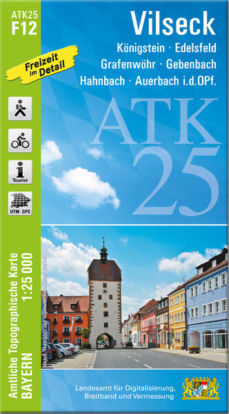 ATK25-F12 Vilseck (Amtliche Topographische Karte 1:25000)