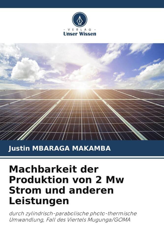 Machbarkeit der Produktion von 2 Mw Strom und anderen Leistungen