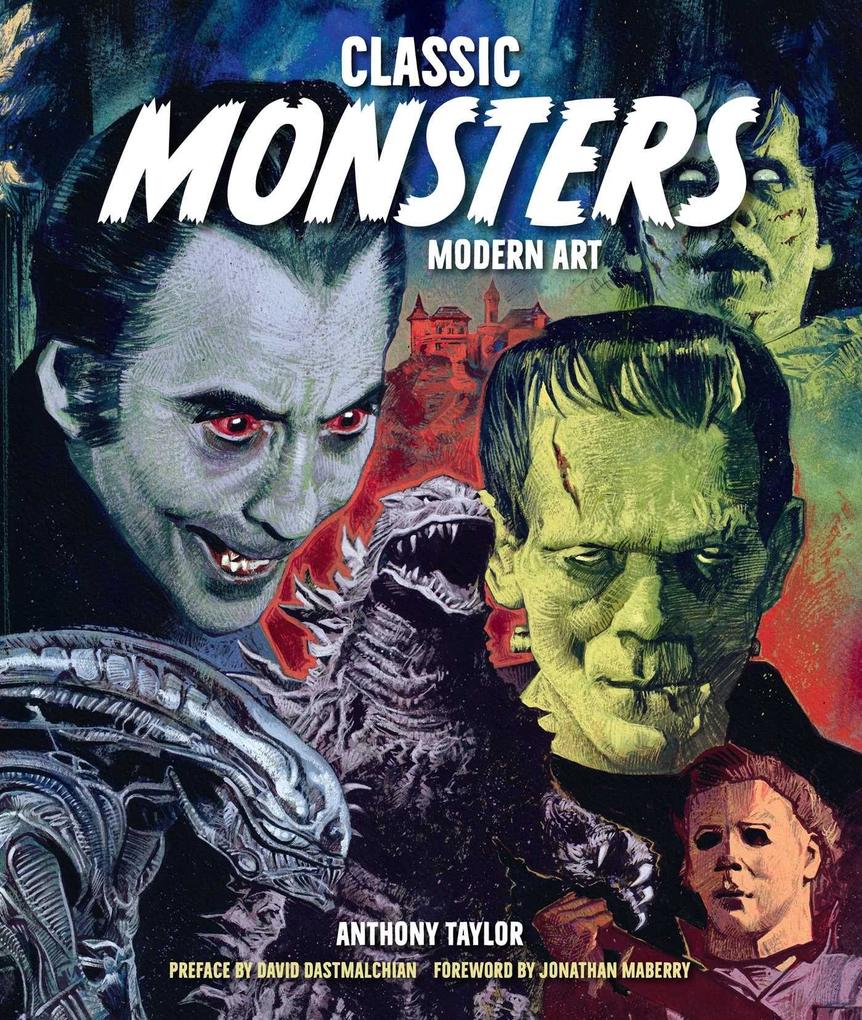 Classic Monsters Modern Art