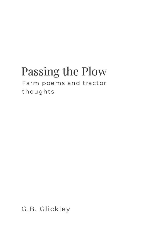 Passing the Plow