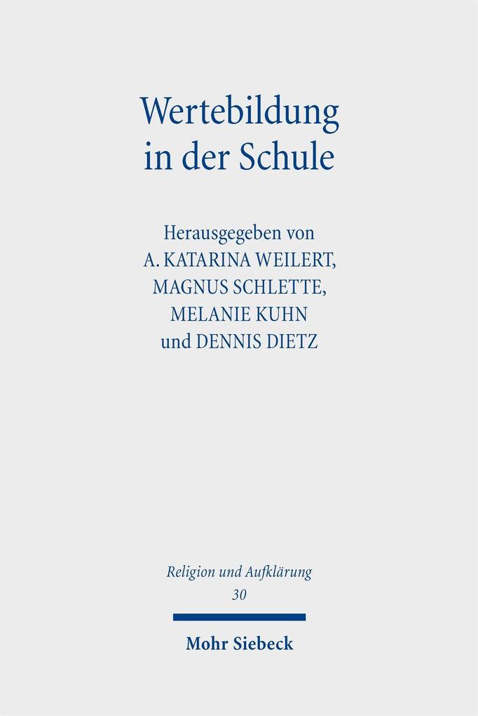 Wertebildung in der Schule