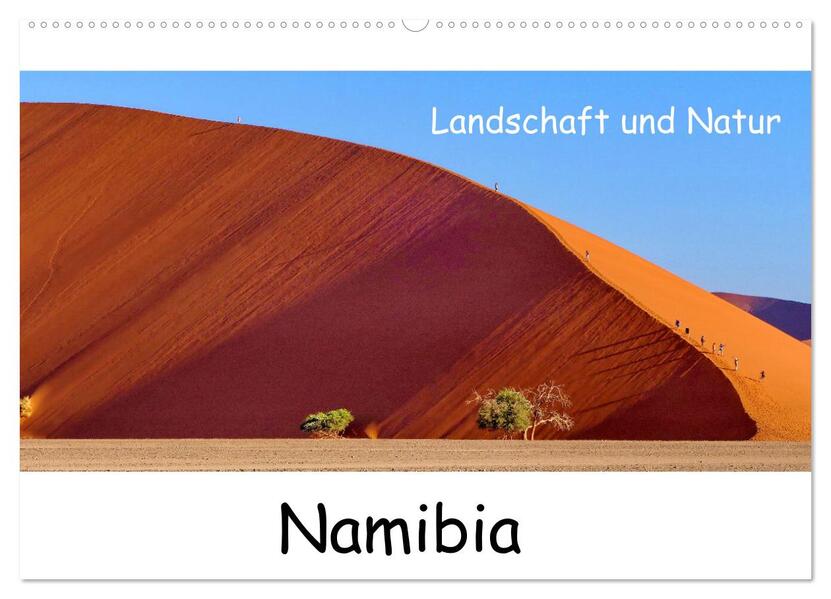 Namibia - Landschaft und Panorama (Wandkalender 2026 DIN A2 quer) CALVENDO Monatskalender