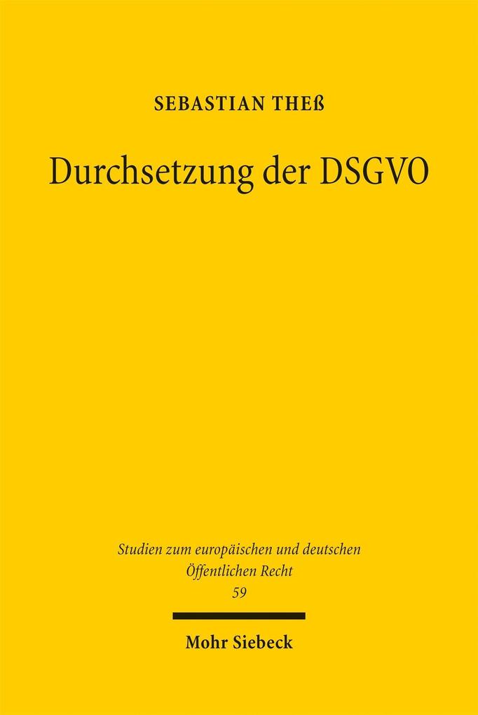 Durchsetzung der DSGVO