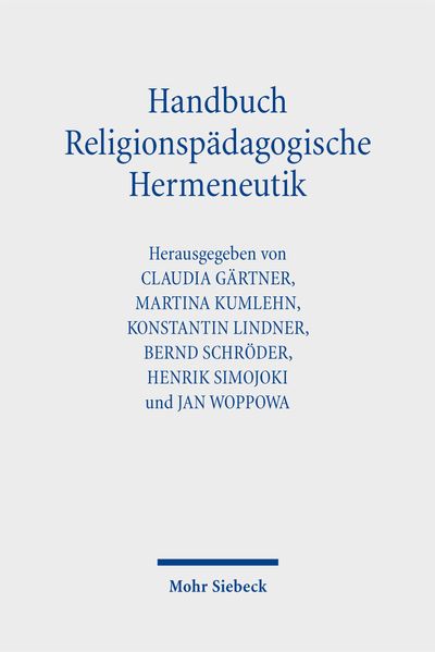 Handbuch Religionspädagogische Hermeneutik