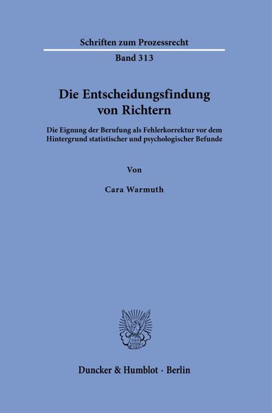 Die Entscheidungsfindung von Richtern