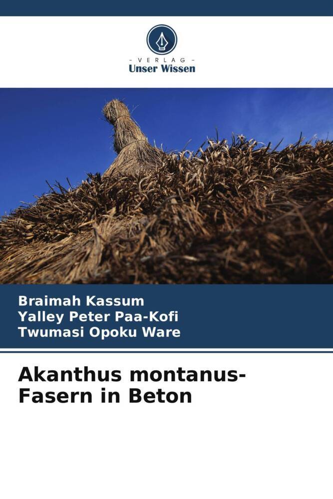 Akanthus montanus-Fasern in Beton