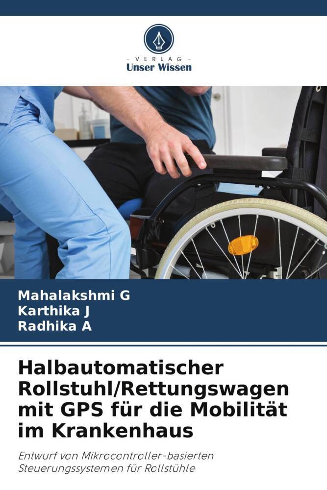 Halbautomatischer Rollstuhl/Rettungswagen mit GPS für die Mobilität im Krankenhaus