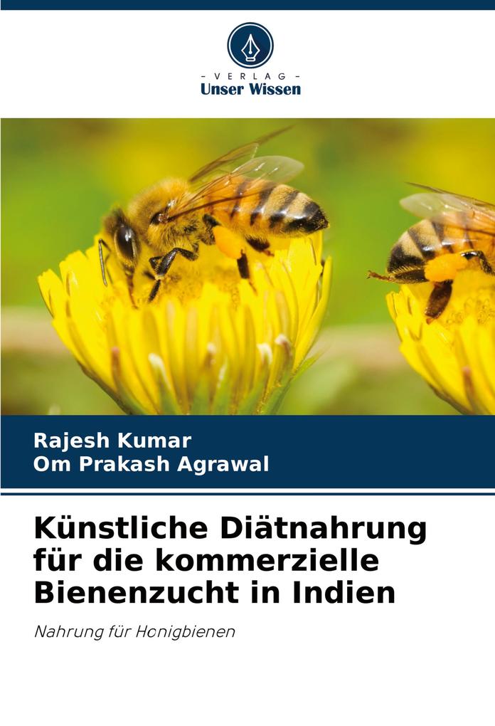 Künstliche Diätnahrung für die kommerzielle Bienenzucht in Indien