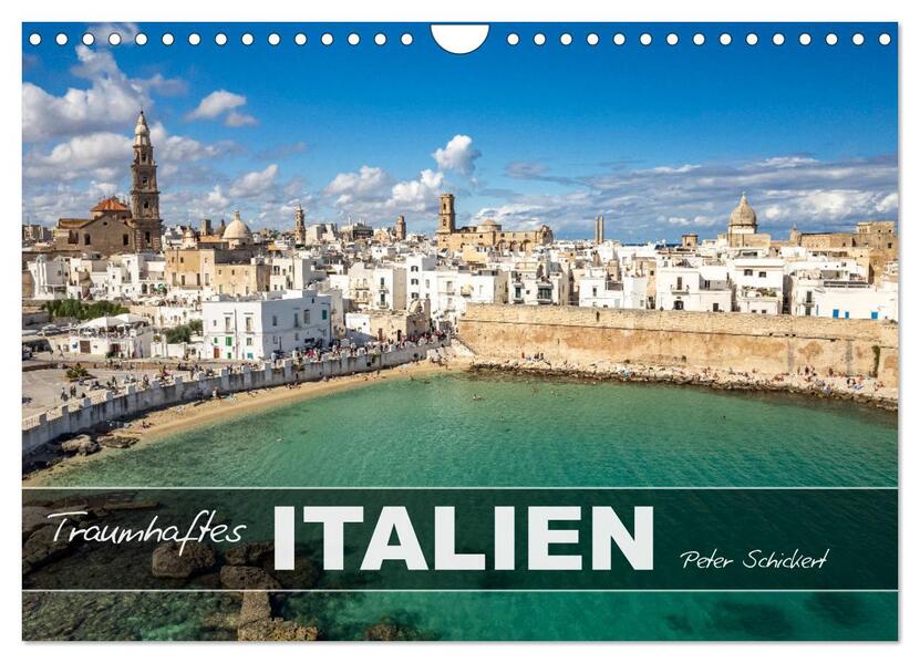Traumhaftes Italien (Wandkalender 2026 DIN A4 quer) CALVENDO Monatskalender