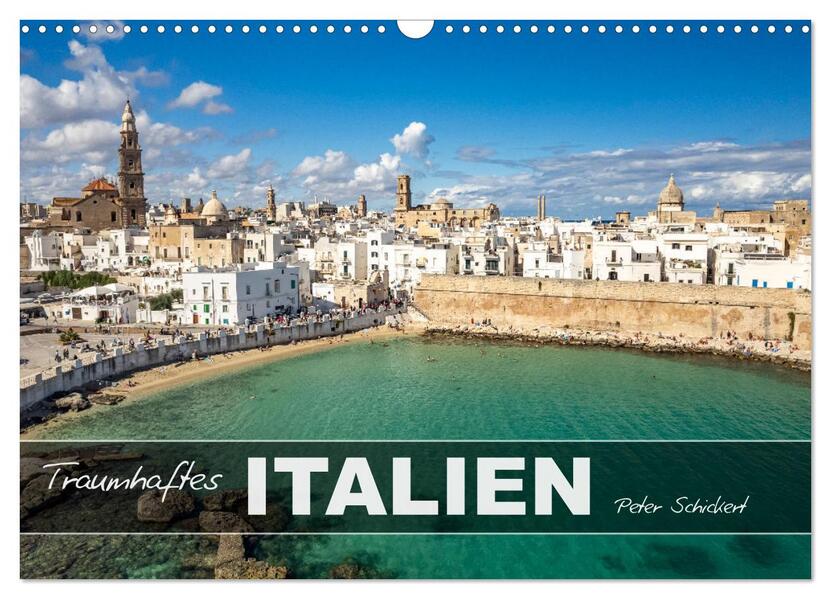 Traumhaftes Italien (Wandkalender 2026 DIN A3 quer) CALVENDO Monatskalender