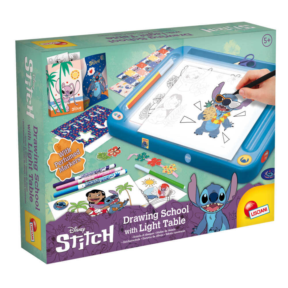 LiscianiGiochi Stitch Zeichen Schule Mit Licht