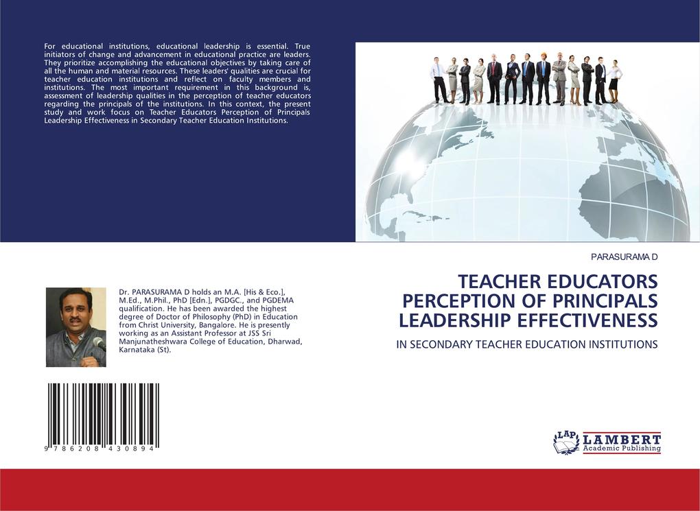 TEACHER EDUCATORS PERCEPTION OF PRINCIPALS LEADERSHIP EFFECTIVENESS