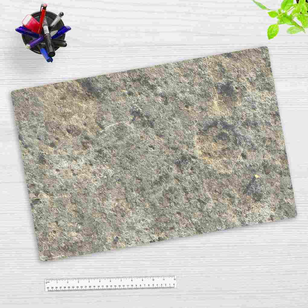 Cover-your-desk Schreibtischunterlage für Kinder und Erwachsene Naturstein Textur aus hochwertigem Vinyl 60 x 40 cm