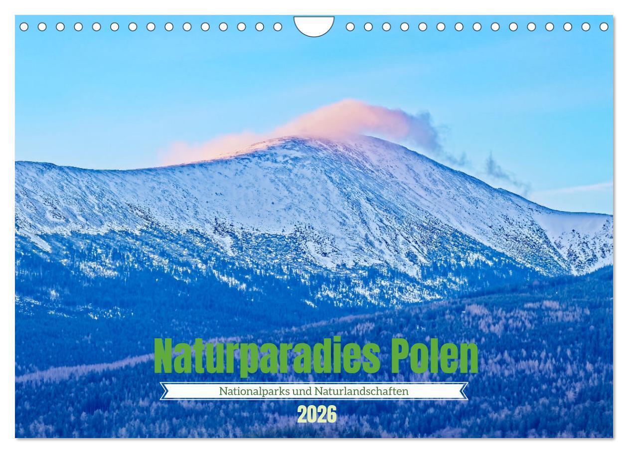 Naturparadies Polen (Wandkalender 2026 DIN A4 quer) CALVENDO Monatskalender