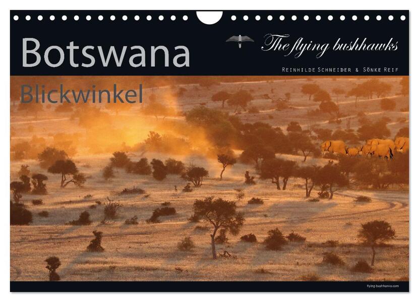 Botswana Blickwinkel 2026 (Wandkalender 2026 DIN A4 quer) CALVENDO Monatskalender