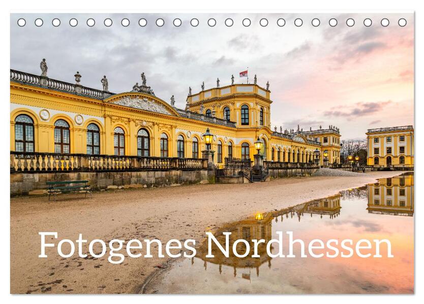 Fotogenes Nordhessen (Tischkalender 2026 DIN A5 quer) CALVENDO Monatskalender