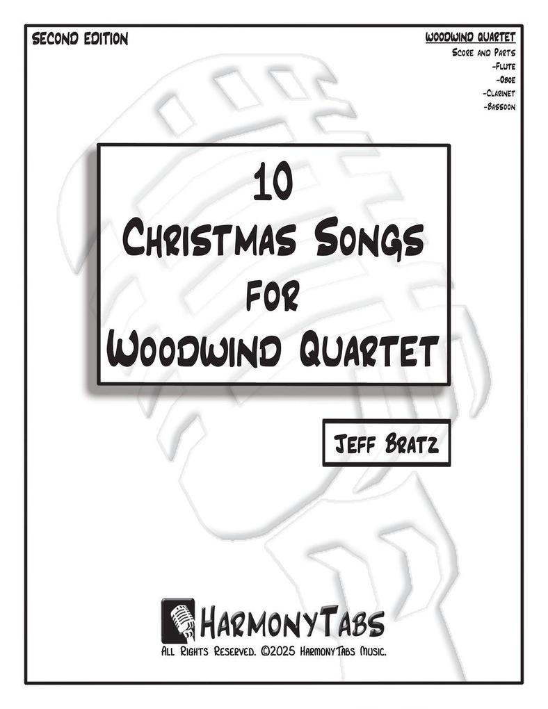 10 Christmas Songs for Woodwind Quartet